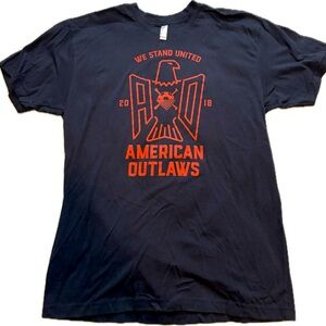 USA American Outlaws 2018 Supporter Group LG Tee